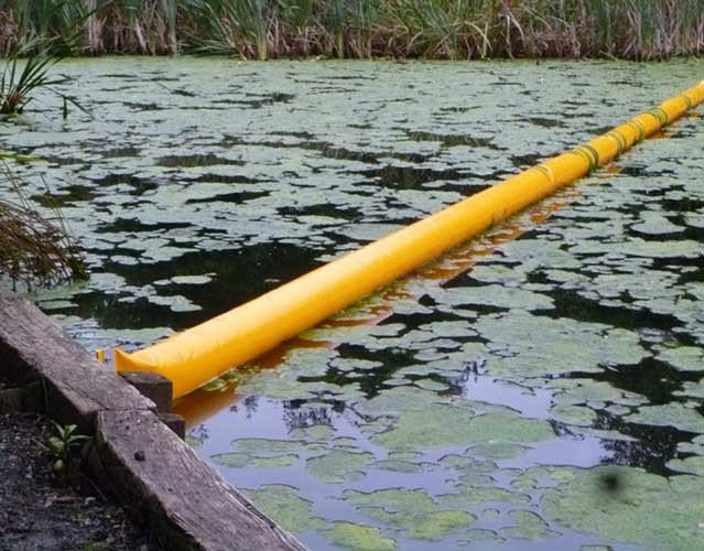 Inflatable Oil Spill Containment Booms