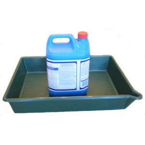 16 Litre Polypropylene Spill Tray with spout