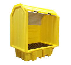 2 Drum Spill Pallet with hard cover - BP2HC