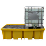 Double 1100 litre IBC Spill Containment Pallet Bund - BB2FW