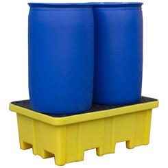 2 Drum Spill Containment Pallet Four Way - BP2FW