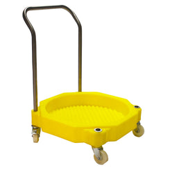 Poly Drum Dolly with handle - PDDH