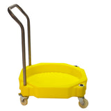 Poly Drum Dolly with handle - PDDH