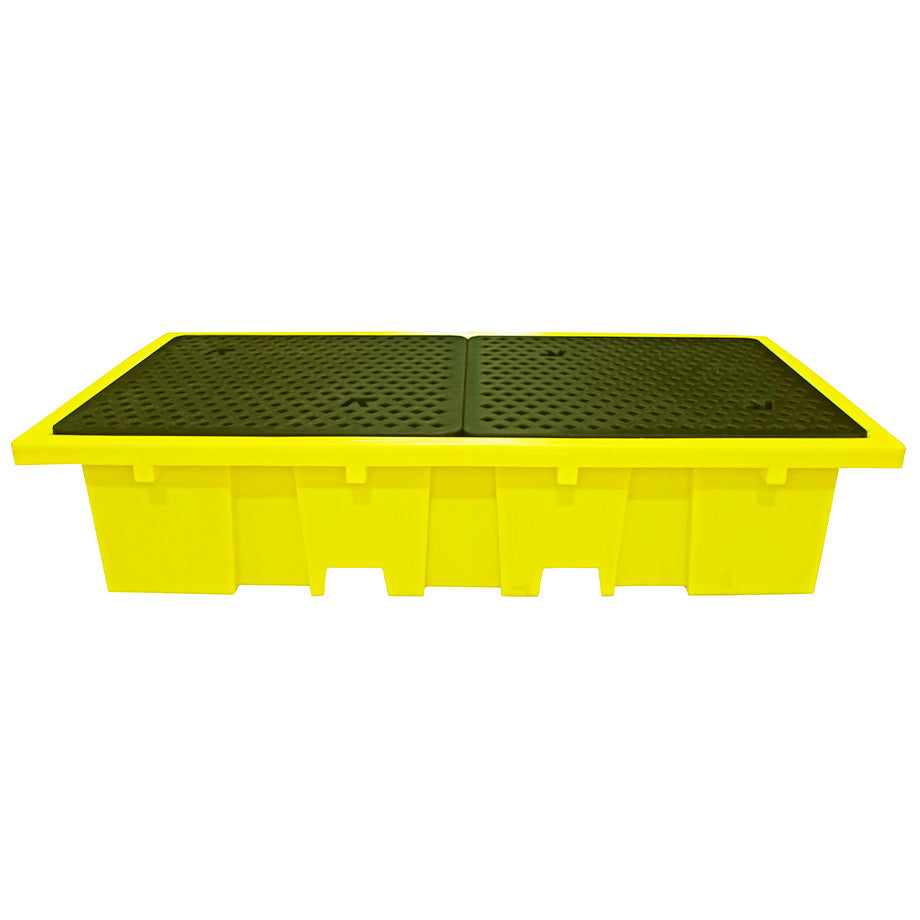 Double 1100 litre IBC Spill Containment Pallet Bund - BB2