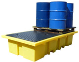 Double 1100 litre IBC Spill Containment Pallet Bund - BB2
