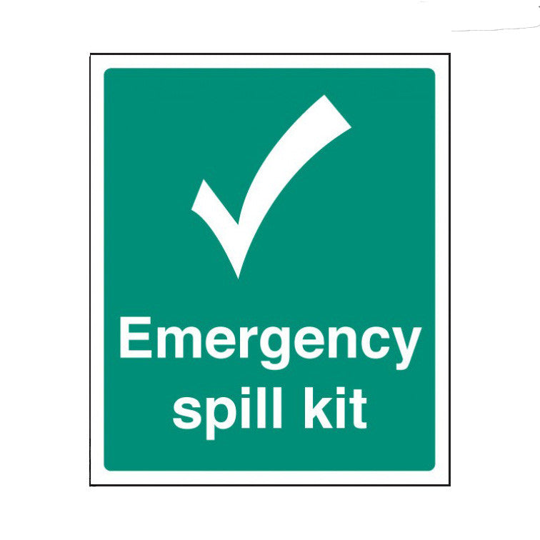 Emergency Spill Kit Sign