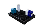 ECO2D - Black Recycled 2 Drum Spill Tray