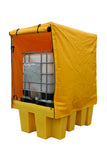 1100 litre IBC Spill Pallet Bund with cover - BB1C