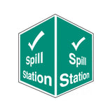 spill station sign 3d
