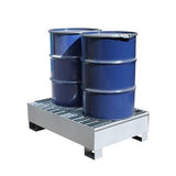 Steel spill containment pallet galvanised