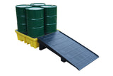 4 Drum Spill Pallet Four Way - BP4FW
