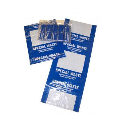 Waste Disposal Bags Blue x 100 WDBB-100 – Oil Spill Products