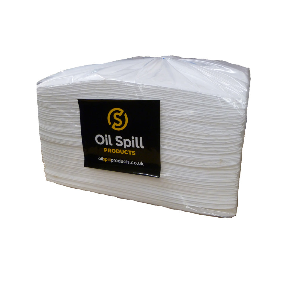 Oil Absorbent Pads for oil spill control and oil spill clean up – Oil Spill  Products