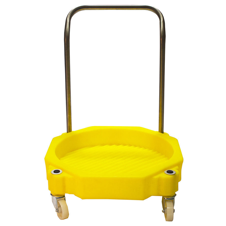 Poly Drum Dolly with handle - PDDH
