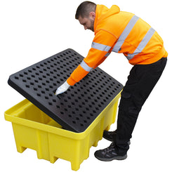 2 Drum Spill Containment Pallet Four Way - BP2FW